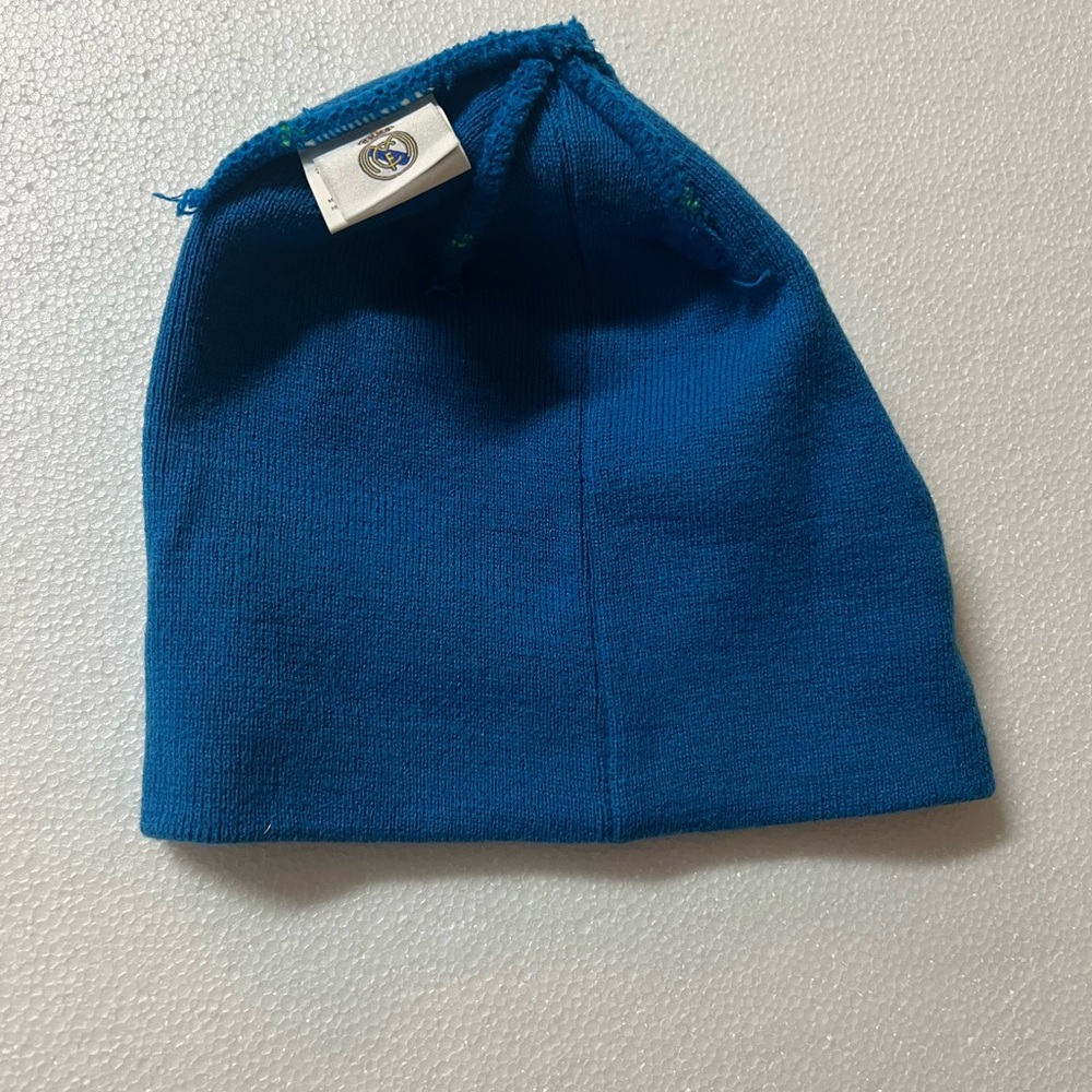Blue Knit Beanie